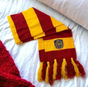 Harry Potter Red & Yellow Griffindor House Fringe Scarf
